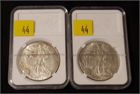 2012 & 2016 American Eagle Silver Dollar