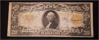 1922 $20 Gold Certificate US Large Note