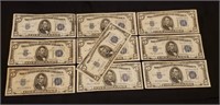 10-1934 D $5 Silver Certificates