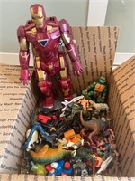 Box lot of toys