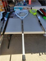 Lacrosse Stx ECLIPSE 2ON  white stick with net. EC