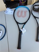 wilson ULTRAPOWER BlacK Blue 4 3/8 tennis racquet