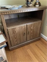 Tv Stand with lower Shelf and Doors