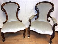 Early 1900's Parlour chairs.
