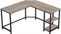 Computer Desk, 54-Inch L-Shaped Corner Desk