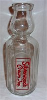 Silverwoods cream top bottle.