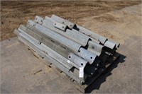 (25) Metal Guard Rails, 5-6Ft