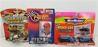 NASCAR Diecast/Micro Machines Toy Collectables(x3)