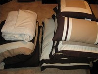 Clean Brown & Tan Comforter set