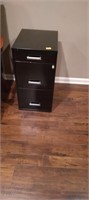Small metal file cabinet