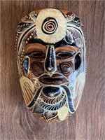 Decorative wall mask