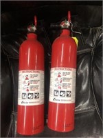 PAIR OF FIRE EXTINGUISHER