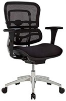 WorkPro Series 120000 Mesh/Fabric Mid-Back Chair