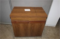 Wooden Sewing Cabinet