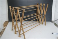 Wood Accordian Drying Rack