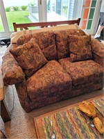 Very clean love seat 64w 34h