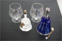 Anniversay Lot - 25th & 30th - Glasses and Bells