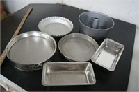 Tin Baking Lot - Pie, Spring, Bread and Bundt