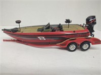 Dale Jr diecast boat and trailer