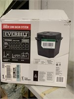 Everbilt 6 gallon Under Sink Basin System