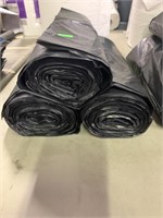 3 rolls of trash bags