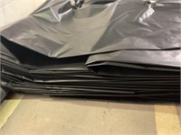 Stack of trash bags