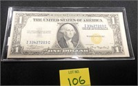 1935A Yellow Seal Silver Certificate