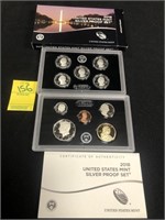 2018 United States Mint Silver Proof Set