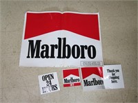 Marlboro Advertisement Stick Ons