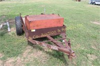 Single Axle Utility Trailer w/Fuel Tank