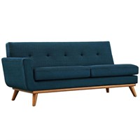 Engage Azure Left-Arm Loveseat