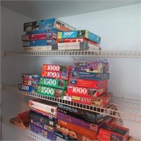 PUZZLE- ALL ON 3 SHELVES