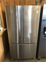WHIRLPOOL FRENCH DOOR WITH BOTTOM FREEZER STAINLES