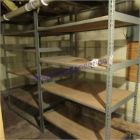 2 SECTION SHELF-APPROX 70"T X 4FT W