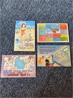 Vintage Comic Postcards