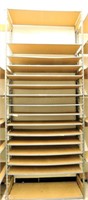 Backroom shelves NO CONTENTS, 18x49x120