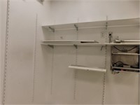 Backroom shelving system