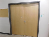 Solid Double wood doors, 70x83