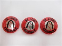 (3) 1986 St. Louis Cardinals Crane Potato Chips