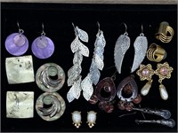 10 Pairs of Retro Earrings