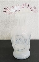 211- Beautiful Fenton Vase, 7.5" Tall
