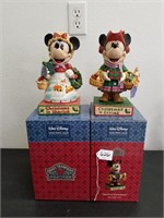 211-Pair of Disney's Mickey & Minnie Figurines
