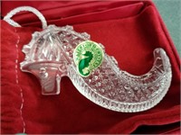 211- Waterford Crystal Sea Horse