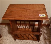 OAK MAGAZINE / END TABLE