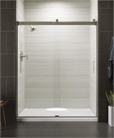 Kohler 74x59-5/8HDL Shower Door, Matte Nickel