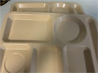 2 lunch tray