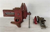 Large & Small Bench Vise