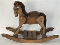 Walnut Rocking Horse