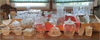 Large Selection of (6) + Tray lots Clear & Crystal