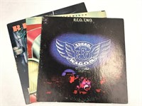 3 REO Speedwagon LPs
